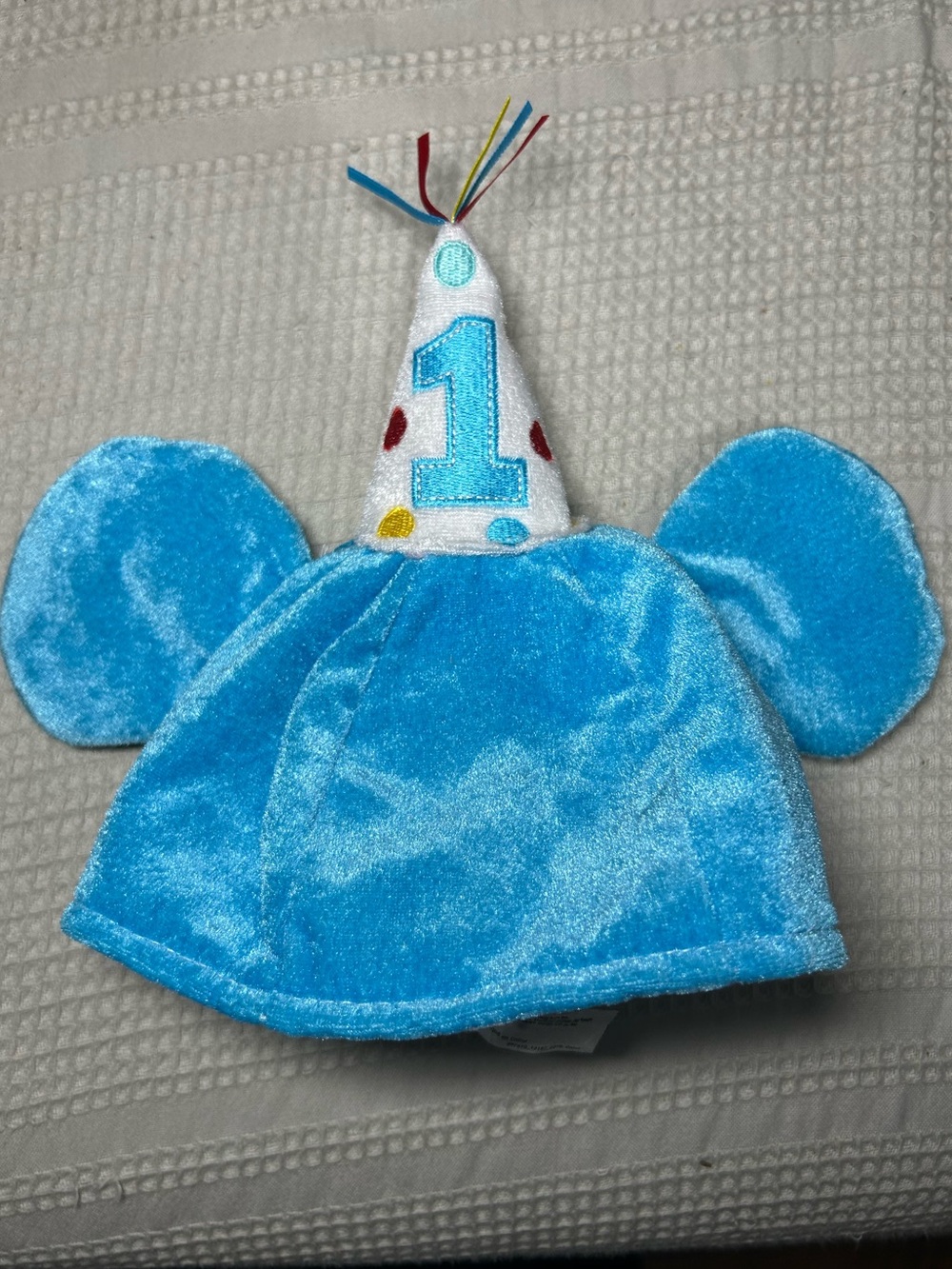 Disney baby Mickey Mouse 1st birthday blue Hat